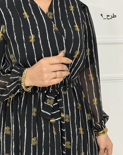 پیراهن ژیوا _ کد 094 ( چپ و راستی بلند )