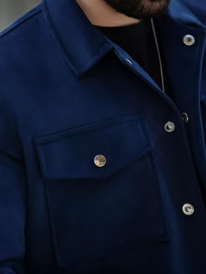 کاپشن سوییت سرمه ای کد j144