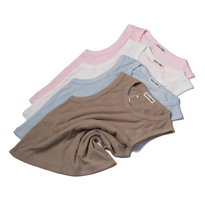 تاپ یقه گرد زنانه کد 0447
