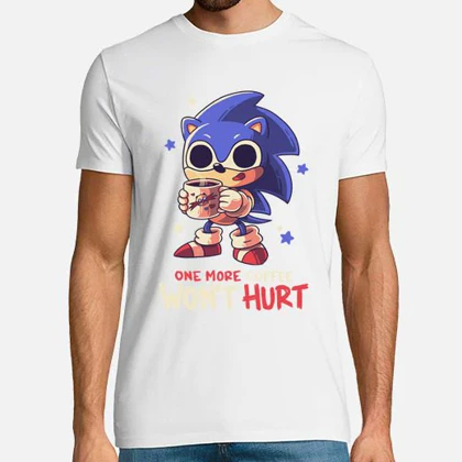 تیشرت sonic طرح IM Happy For Speed کد 33645