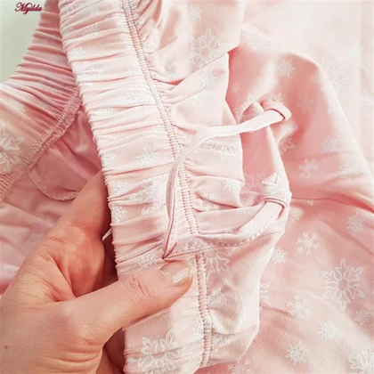 ست تاپ و شلوارک زنانه کوزا صورتی مدل 9219