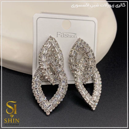 گوشواره جواهری کد gzj17
