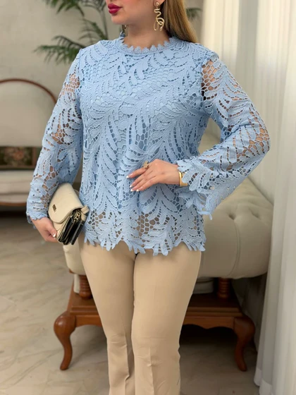 شومیز دانتل برگ 3957