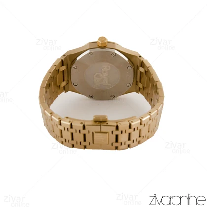 ساعت اودمار پیگه (AP) مردانه طلایی صفحه مشکی 105013