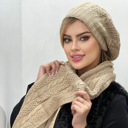 شال وکلاه بافت گیس بافت