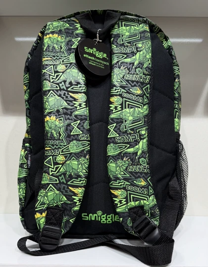 کوله پشتی مدرسه دایناسور برند اسمیگل اورجینال وارداتی