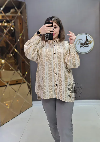 شومیز مانتویی رومیسا