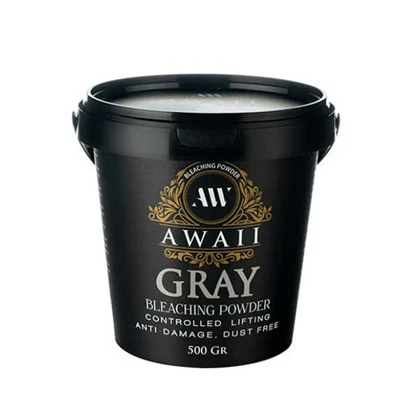 پودر دکلره آوایی مدل خاکستری GRAY وزن 500 گرم