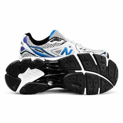 کتانی بزرگپا مدل نیوبالانس 1064 (کیفیتمستر) سفید آبی New Balance