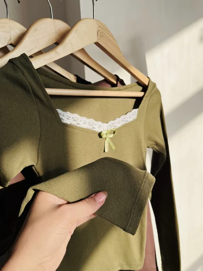 بلوز یقه گیپور