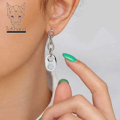 گوشواره مارک نیمانی استیل