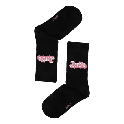 جوراب نیم ساق زنانه باربی مدل OPT-16450