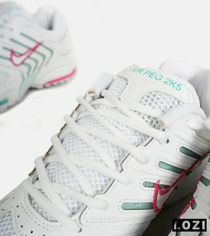 کفش کتانی مردانه و زنانه سفید صورتی سبز NIKE Pegasus 2K5 مدل 6928