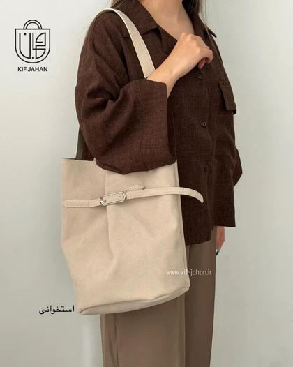 کیف دخترانه آناگل با پارچه چرمی سوییت