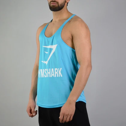 رکابی ورزشی مردانه جیم شارک مدل PY-3M1438 آبی