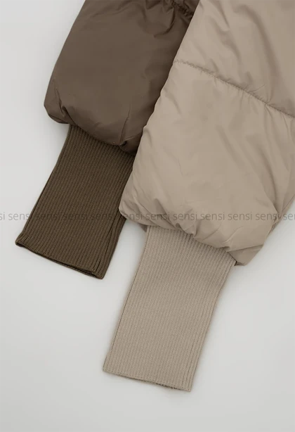 کاپشن وارداتی آستر دار یقه پوست کد1004850