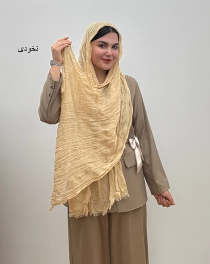 شال نخی دور ریش زارا