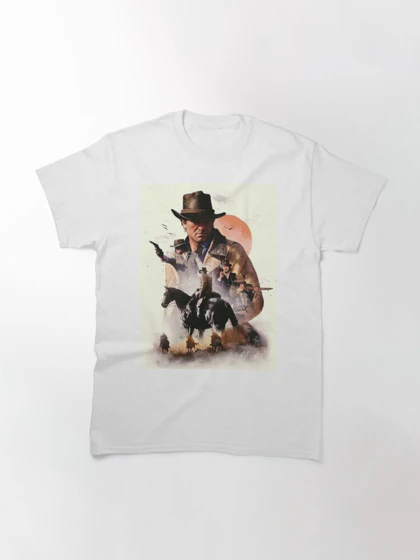 تیشرت بازی Red Dead Redemption | تیشرت رد دد ریدمپشن طرح Arthur Morgan کد 159804