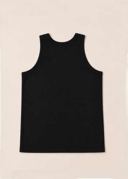 رکابی مردانه مشکی مدل MCU001