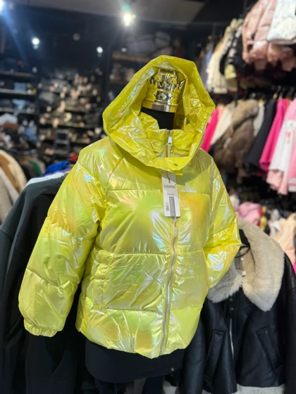 کاپشن زنانه پفکی براق