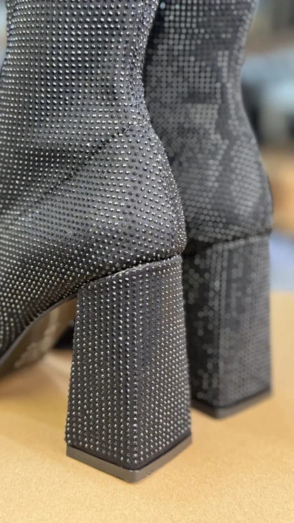 690 - نیم بوت استرج تمام نگینی690