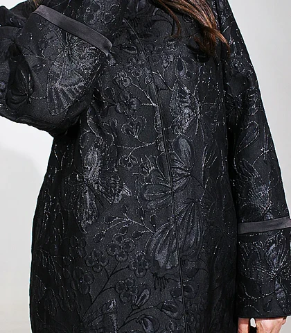 مانتو ژاکارد پروانه کد 199