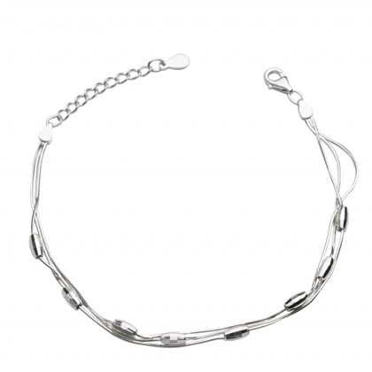 دستبند نقره کد 351262