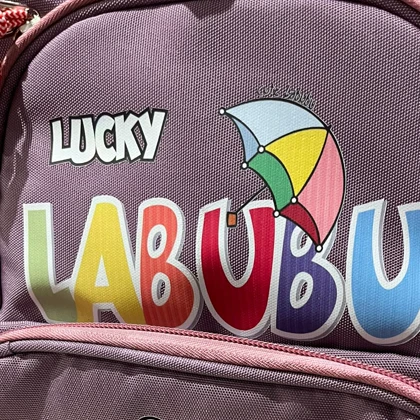 کوله پشتی مدرسه ای لابوبو Labubu-lucky