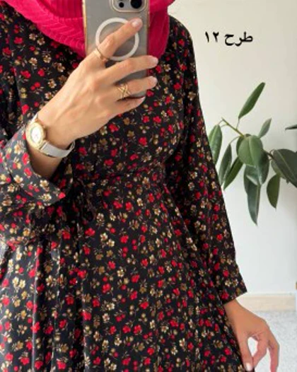 پیراهن ساحلی گل دخت 3