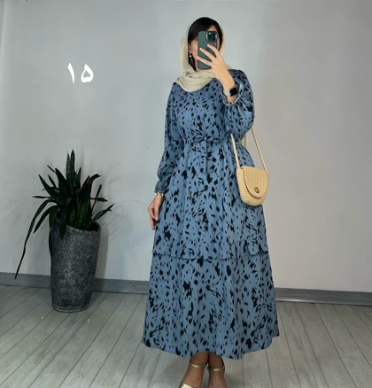 پیراهن مانتویی شکوفه 5