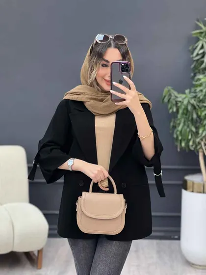 مانتو آستین سگک الیکا