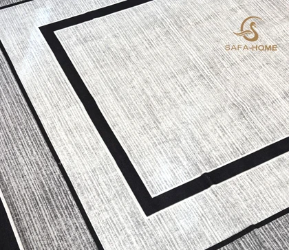 زیر سفره ای عروس طوسی مشکی کد 1325
