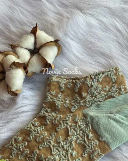 جوراب مچی طرح سنتی طرح 1