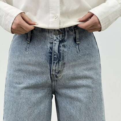 شلوار جین واید لگ 1008185