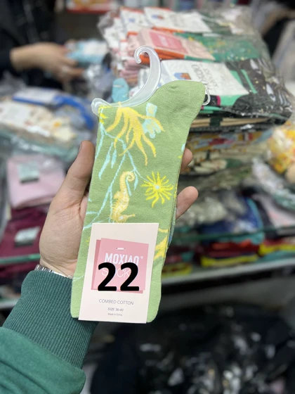 جوراب طرح دار موکسیا (30 طرح)