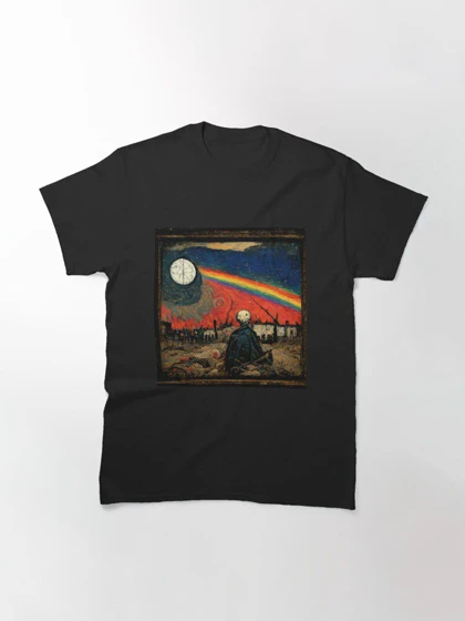 تیشرت پینک فلوید تیشرت Pink Floyd/Vincent Van Gogh - Dark Side Of The Moon 7 کد 179518