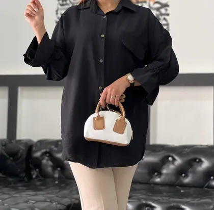 مانتو شومیزی مچ گت دار