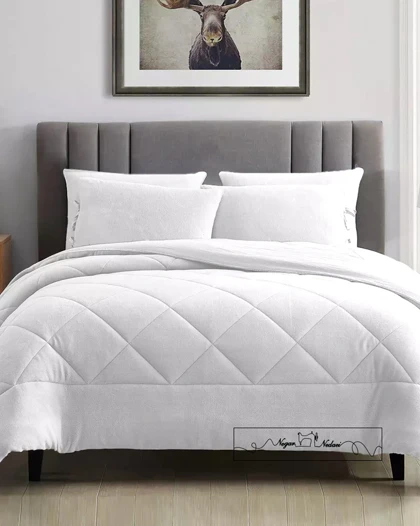 روتختی مینیمال کتان مخمل طرح لوزی