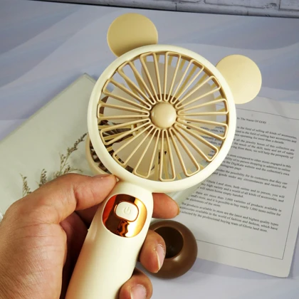 پنکه همراه مدل دستی و رومیزی کد GLnd00014 ظرفیت 500 میلی آمپر ساعت