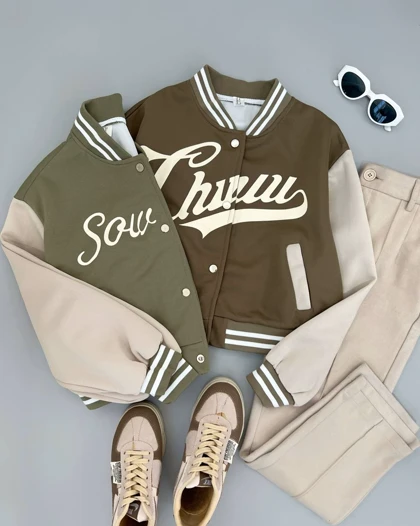 کت بیسبالی 5 رنگ کد 4494