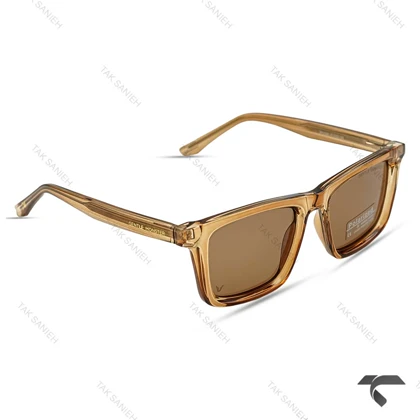 عینک آفتابی جنتل مانستر RE2566-8 پلاریزه عسلی GentleMonster-10005-U