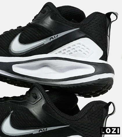 کفش کتانی مردانه و زنانه مشکی سفید مدل NIKE air zoom Pegasus 39