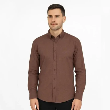 پیراهن رگولار فیت مردانه - 15242490