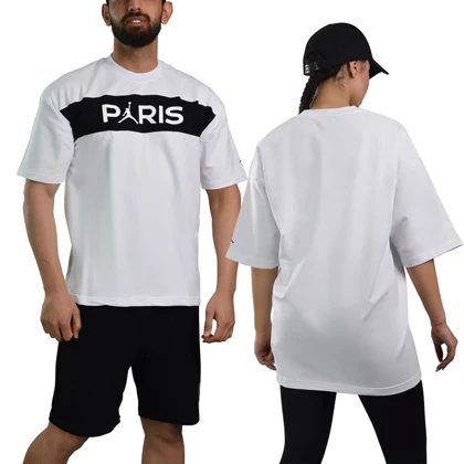 تیشرت اسپرت جردن مدل Cmp-Paris-2A0771 سفید