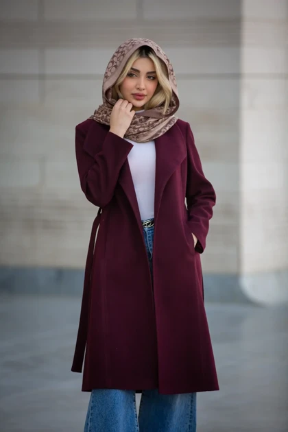 پالتو فوتر یقه آمریکایی ثامن