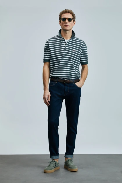 تیشرت یقه پولو مردانه lufian lufian