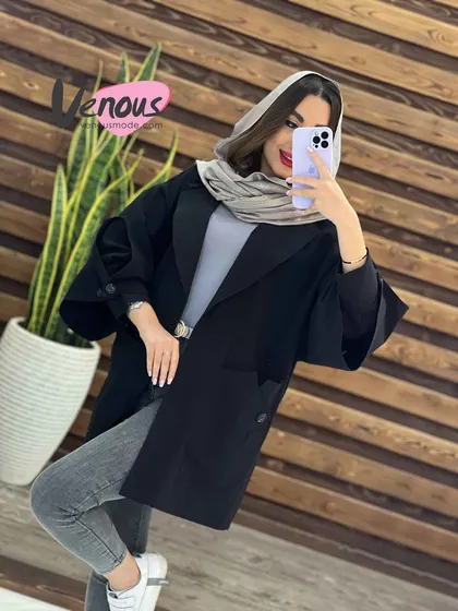 مانتو پانچ آستین دوتیکه