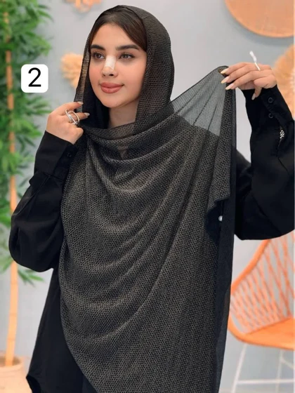 3247-شال مشکی آرامیس