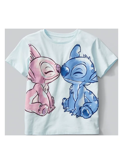 تیشرت لیلو و استیچ | Lilo &amp; Stitch Angel Love Girls کد 231324