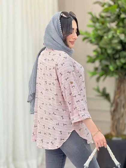 شومیز طرح گل بابونه
